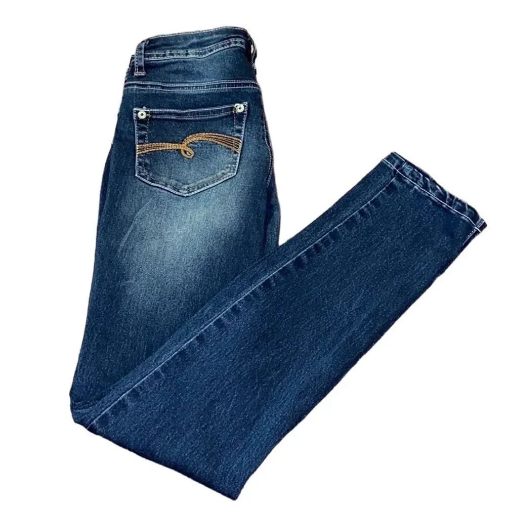 Justice Premium Mid-Rise Super Skinny Jeans